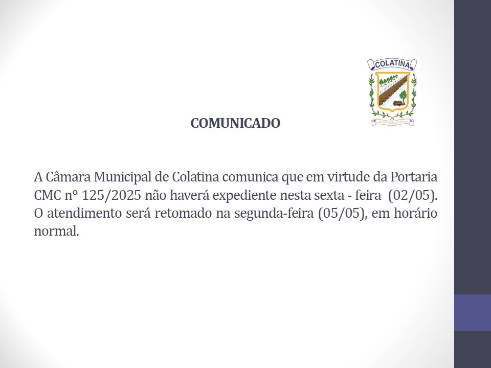 COMUNICADO